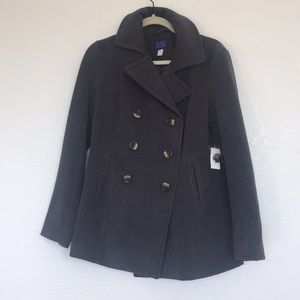 Simply Styled By Sears Double Breasted Pea Coat